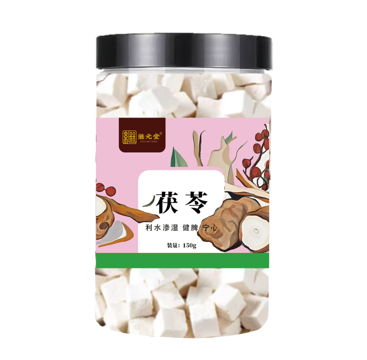 茯苓 块 精选 140g/瓶 安徽安庆